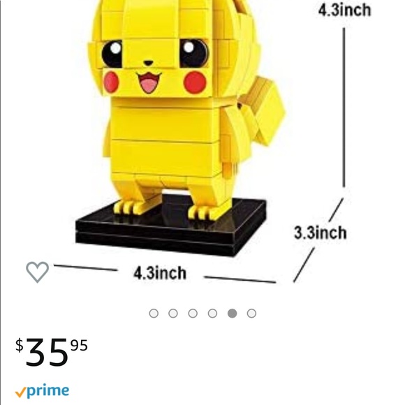 Pikachu Keeppley Figure Building Set - Picture 7 of 7